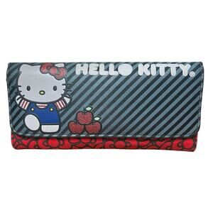 HELLO KITTY Loungefly Red Apple Tri Fold Wallet